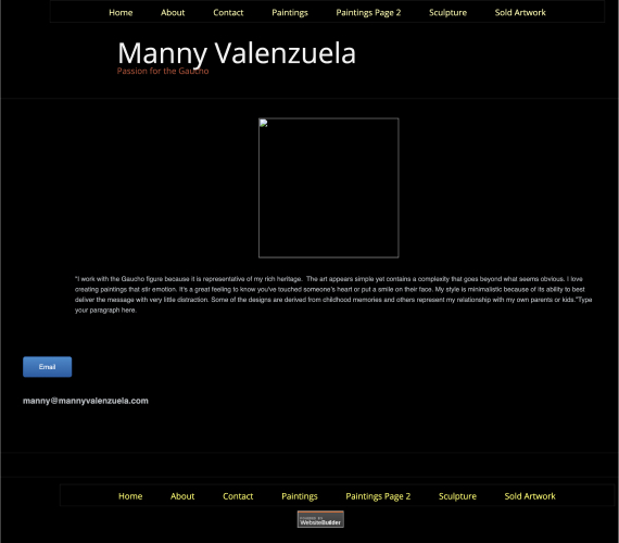 Manny's old website